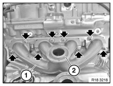 Exhaust Manifold With Integrated Catalytic Converter